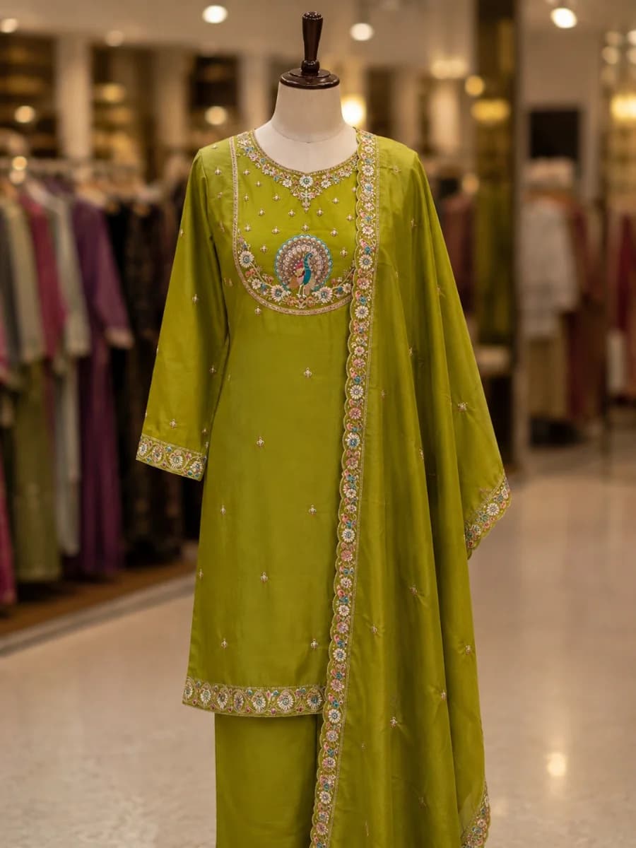 Meenakari 3 pcs Salwar set 