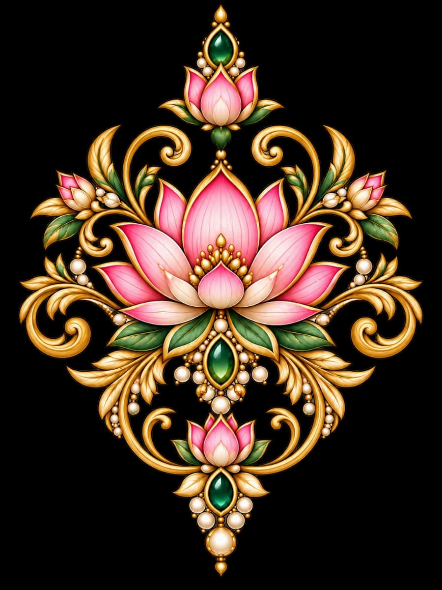 Fabric sticker - Motif